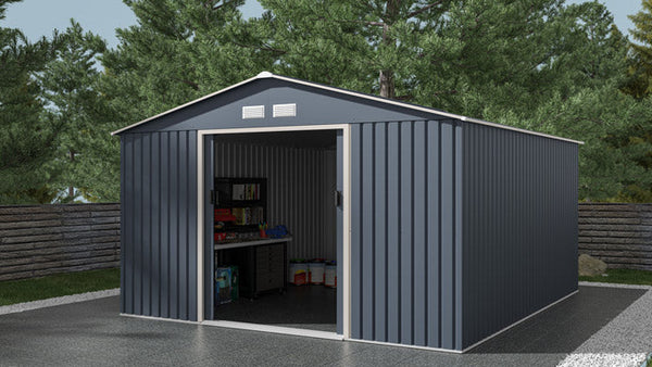 Abri de jardin métal 12.99m² – Prix d’usine